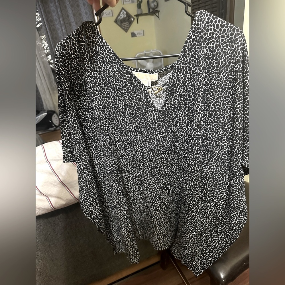 Michael Kors dressy shirt/ shawl